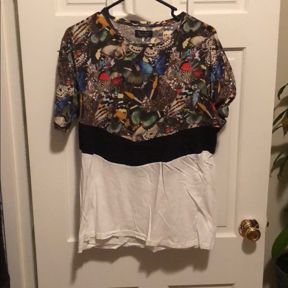 Zara Men’s butterfly T-shirt